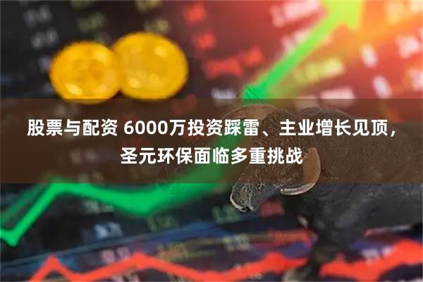 股票与配资 6000万投资踩雷、主业增长见顶，圣元环保面临多重挑战